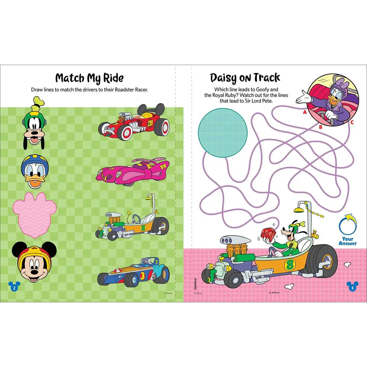 Disney's Micky My First Big Sticker Book