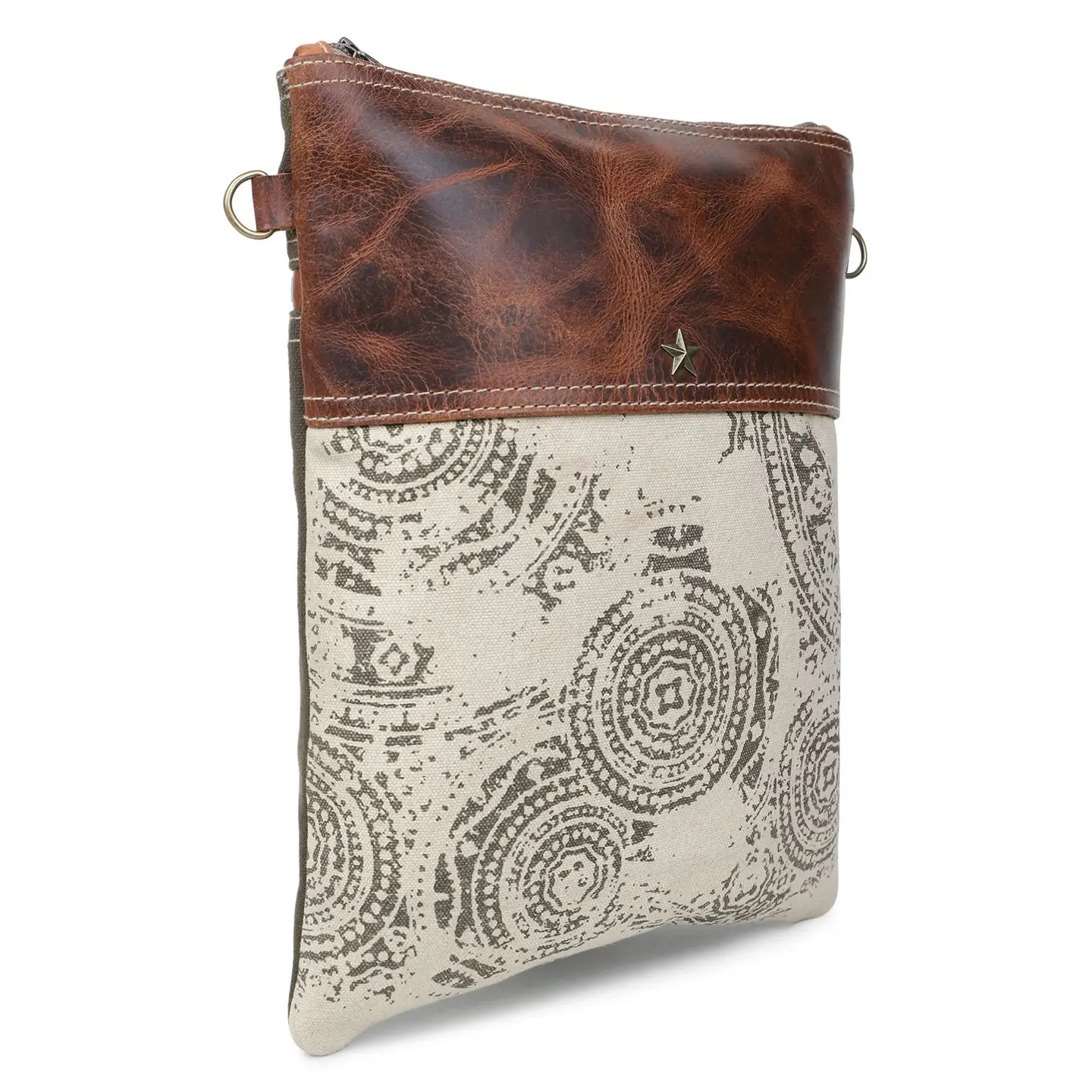 Women's Crossbody Bag - Circle Mandala
