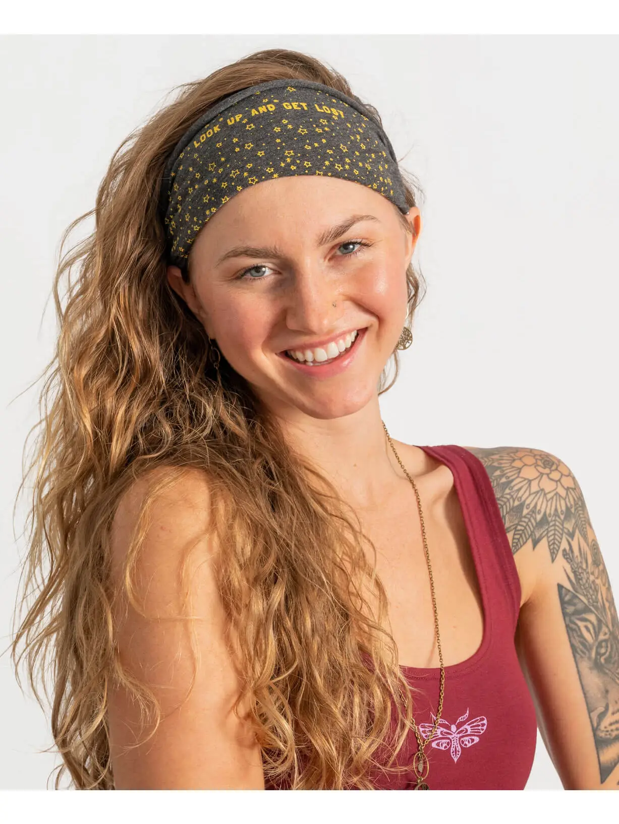 Boho Headband Look Up Stars