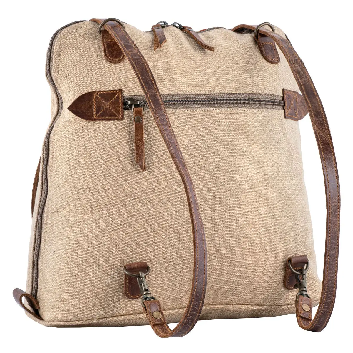 Convertible Tote Bag - Rusty Paisley