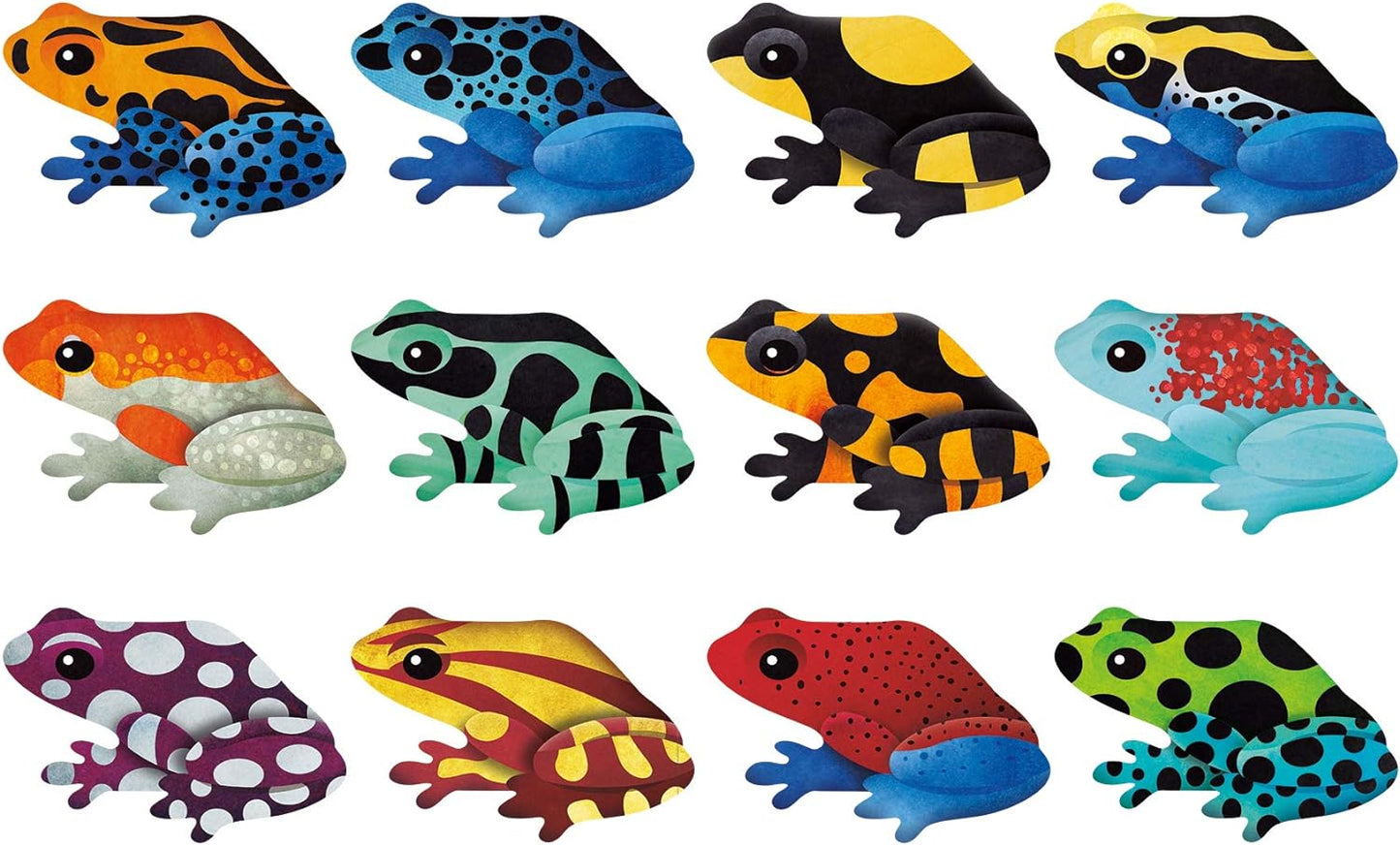 Memory Match Tropical Frogs
