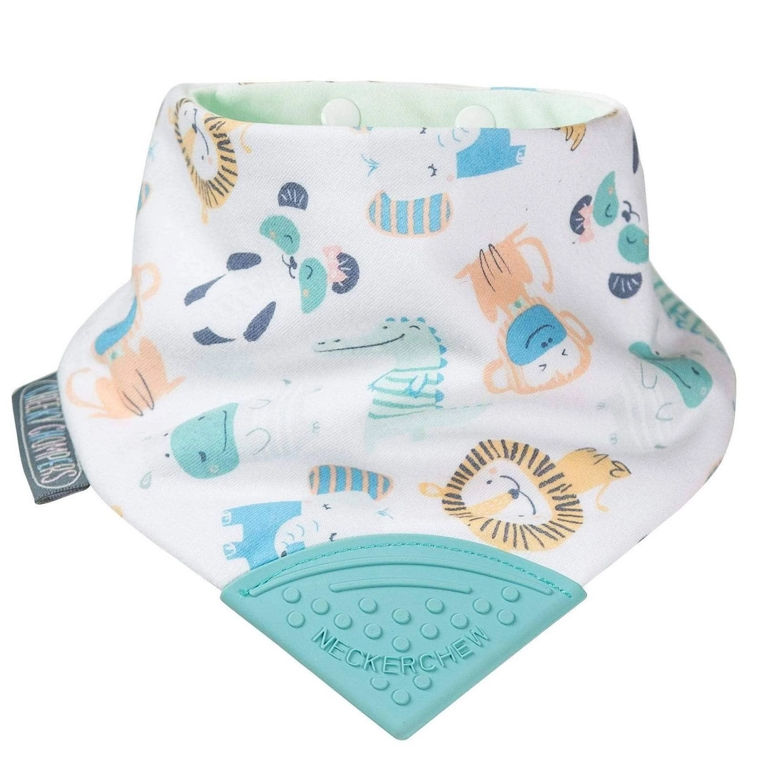 Neckerchew Bib Cheeky Animals