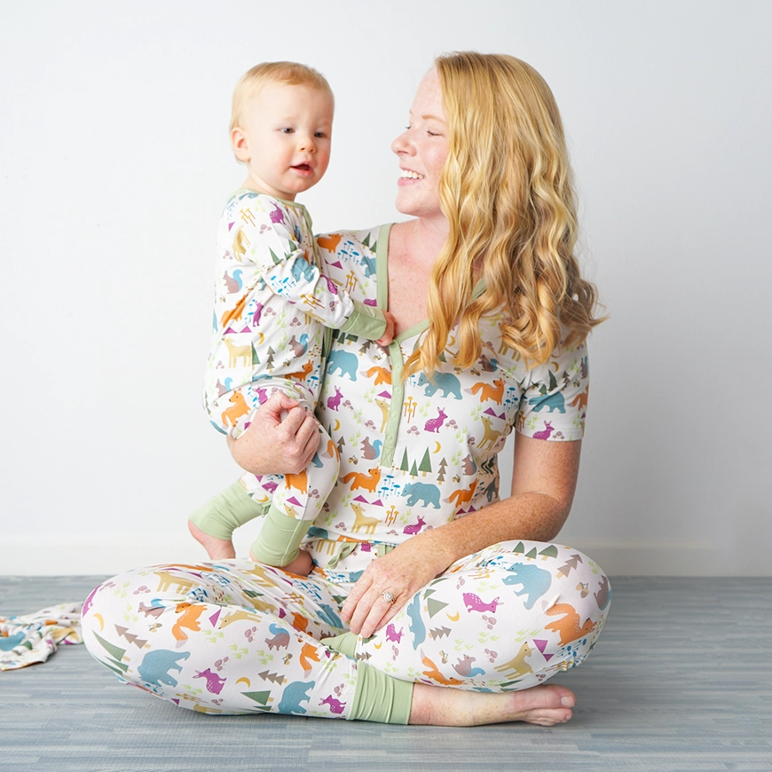 Forest Friends Women's Bamboo Pajama Bottoms