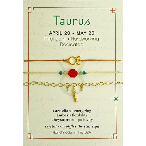 Zodiac Bracelet Set of 3