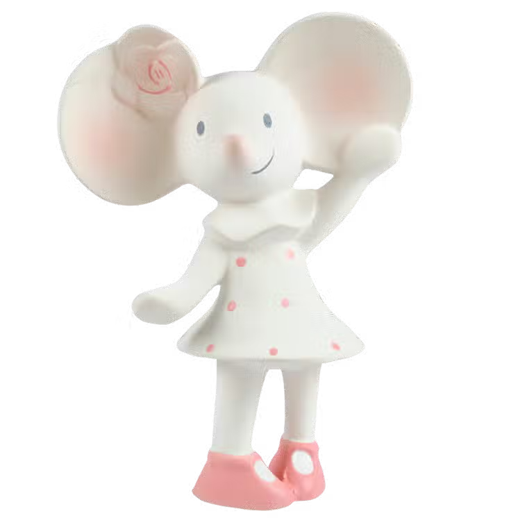 Meiya the Mouse Organic Rubber Toy