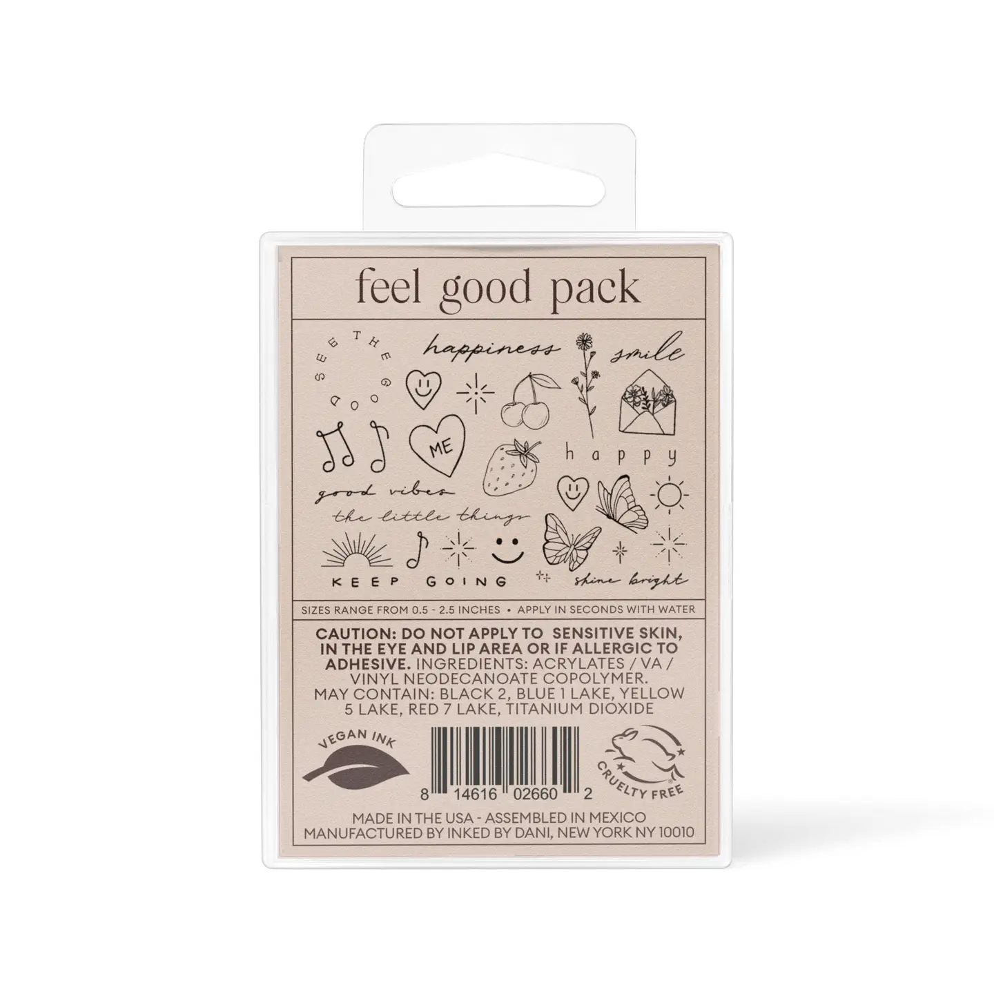 Temporary Tattoo Pack