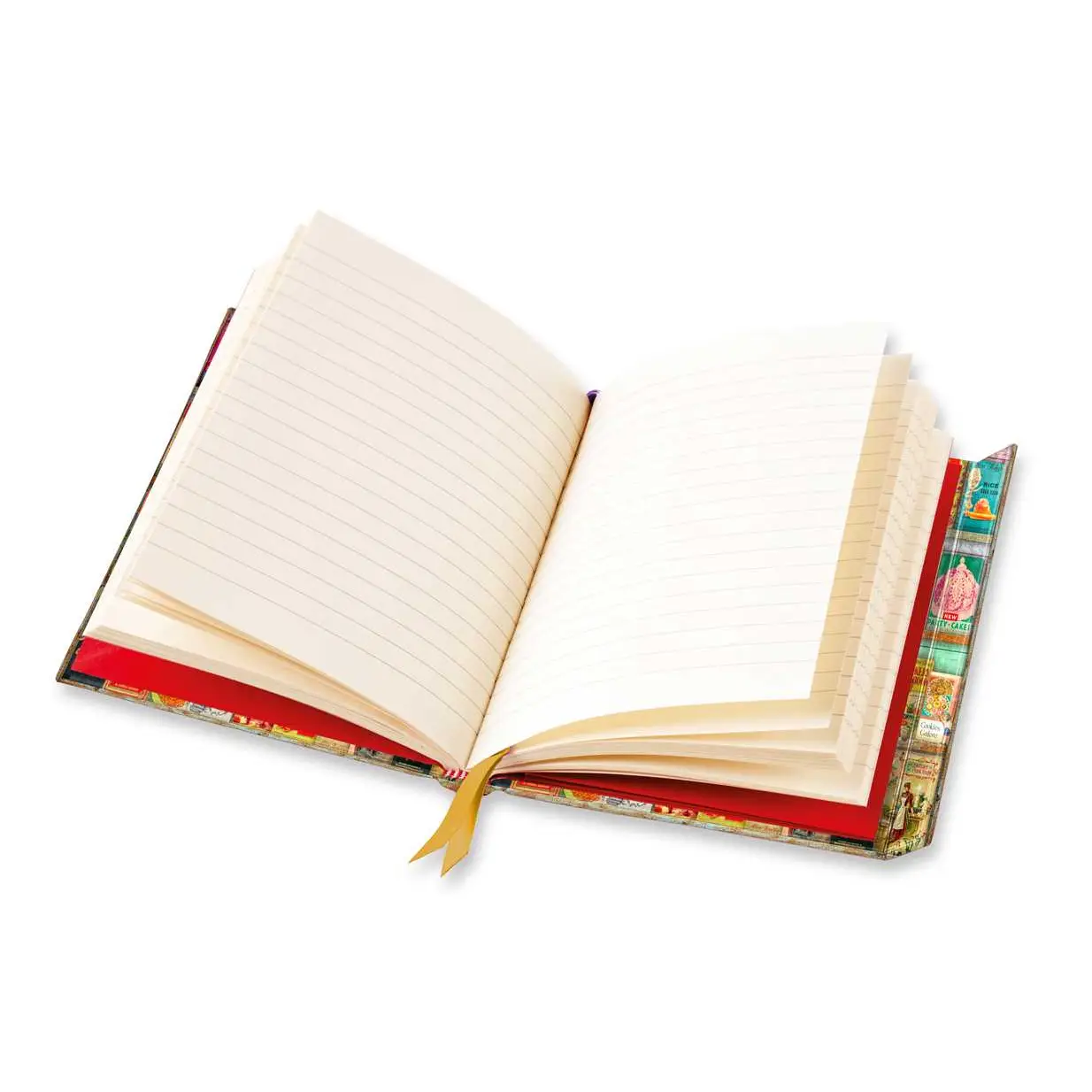 Vintage Cook Book Library Notebook