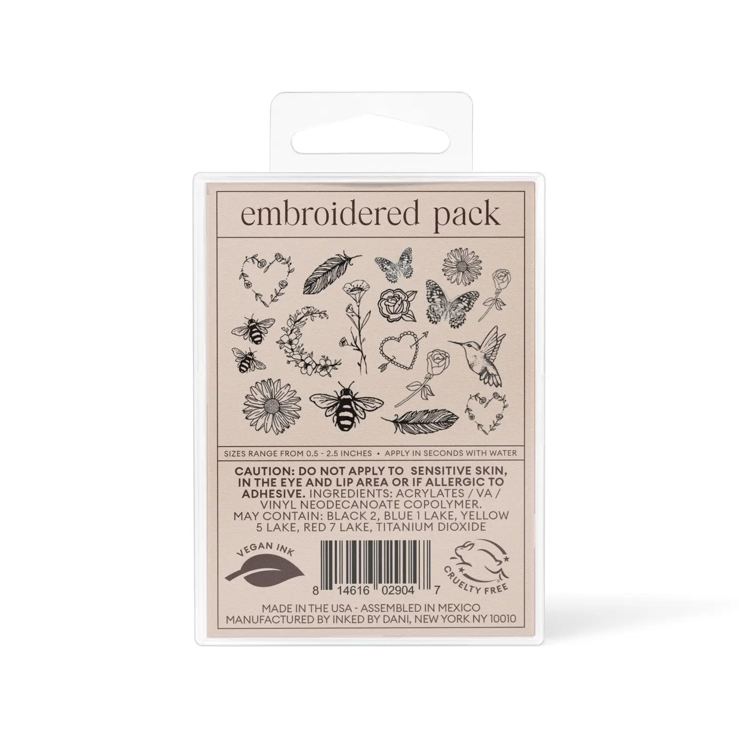 Temporary Tattoo Pack