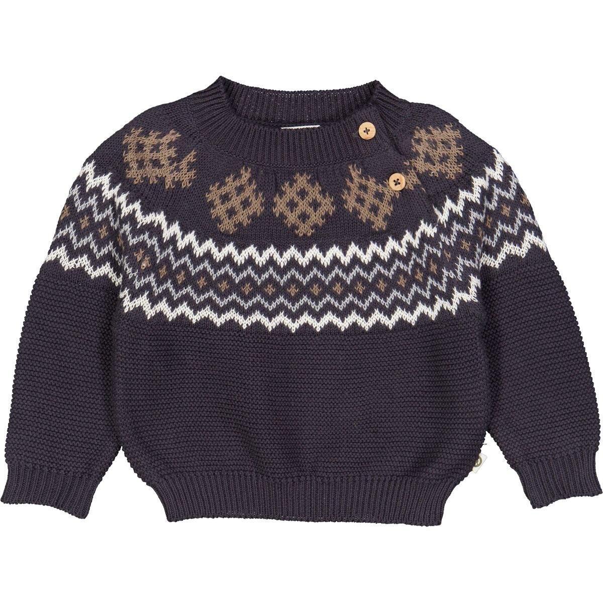 Kids Knit Jacquard Sweater
