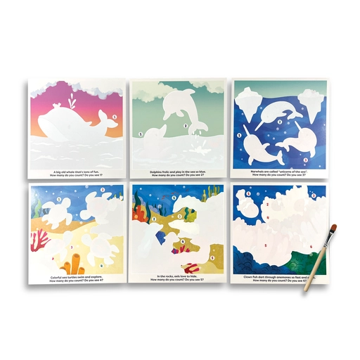 Water Amaze Reveal Boards - Under the Sea
