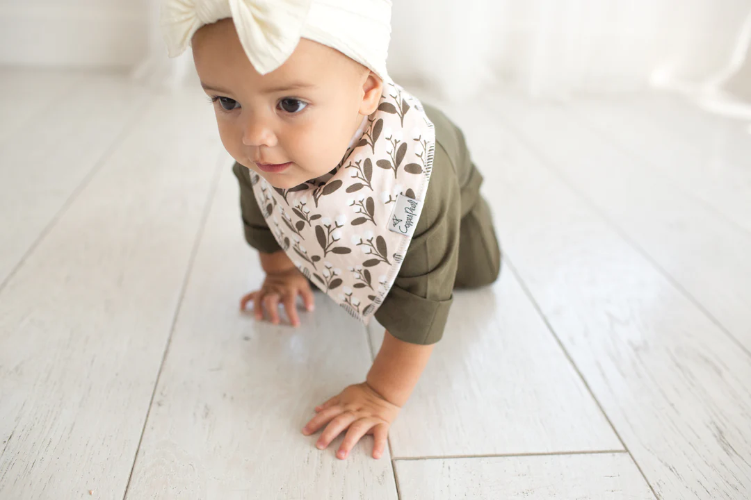 Olive Baby Bandana Set 4pk