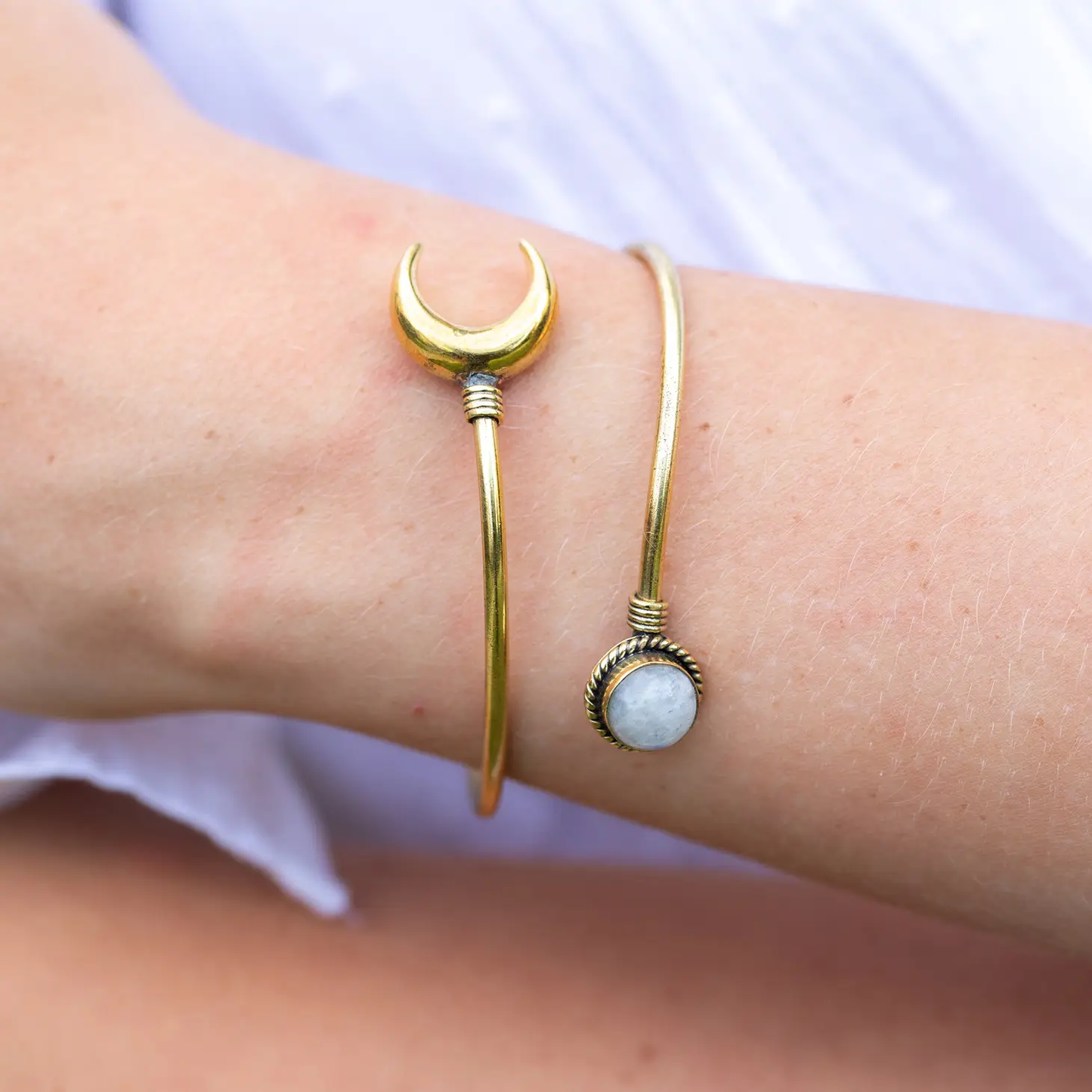 Tanvi Cuff Bracelet Gold Bangle
