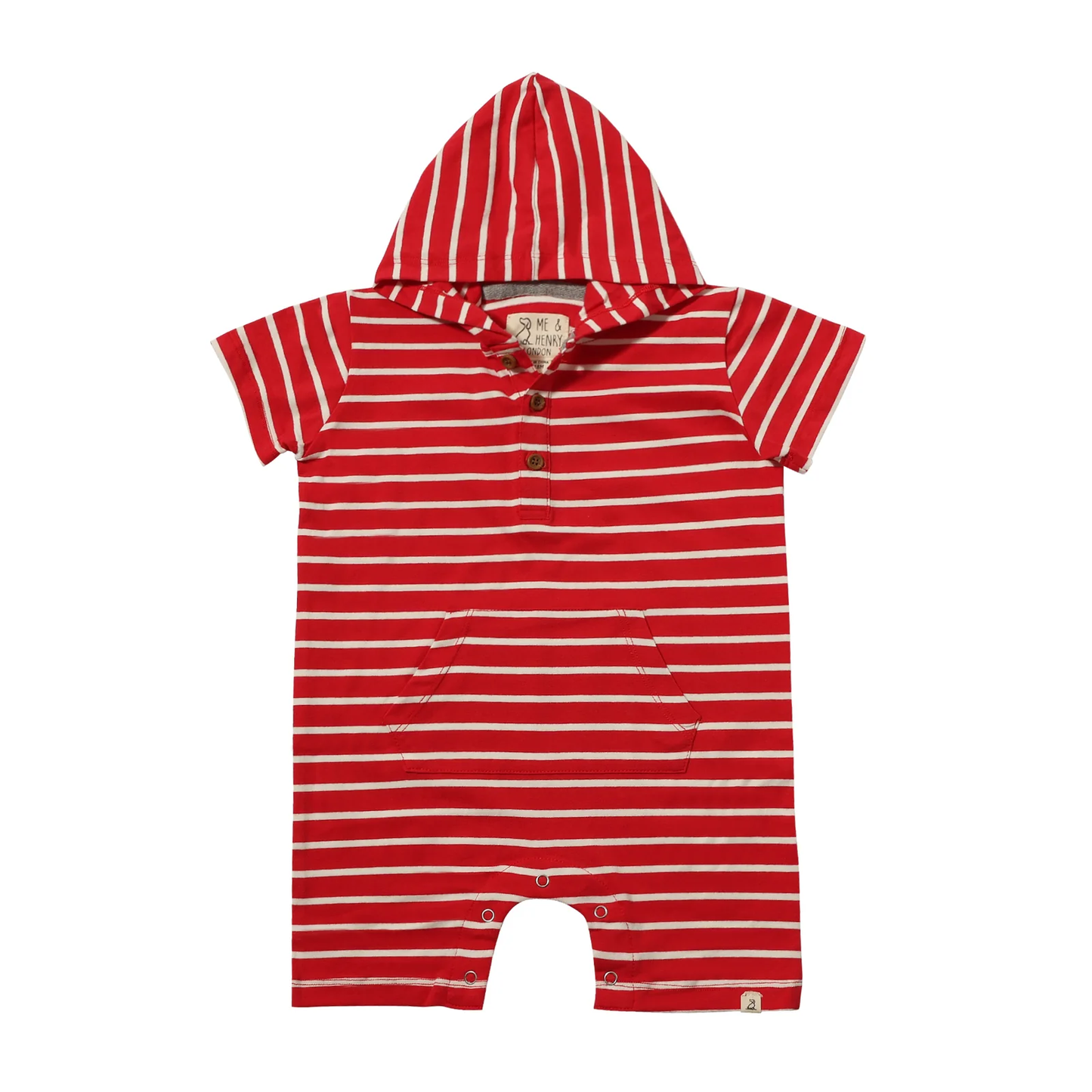 Baby Charlie Hooded Romper