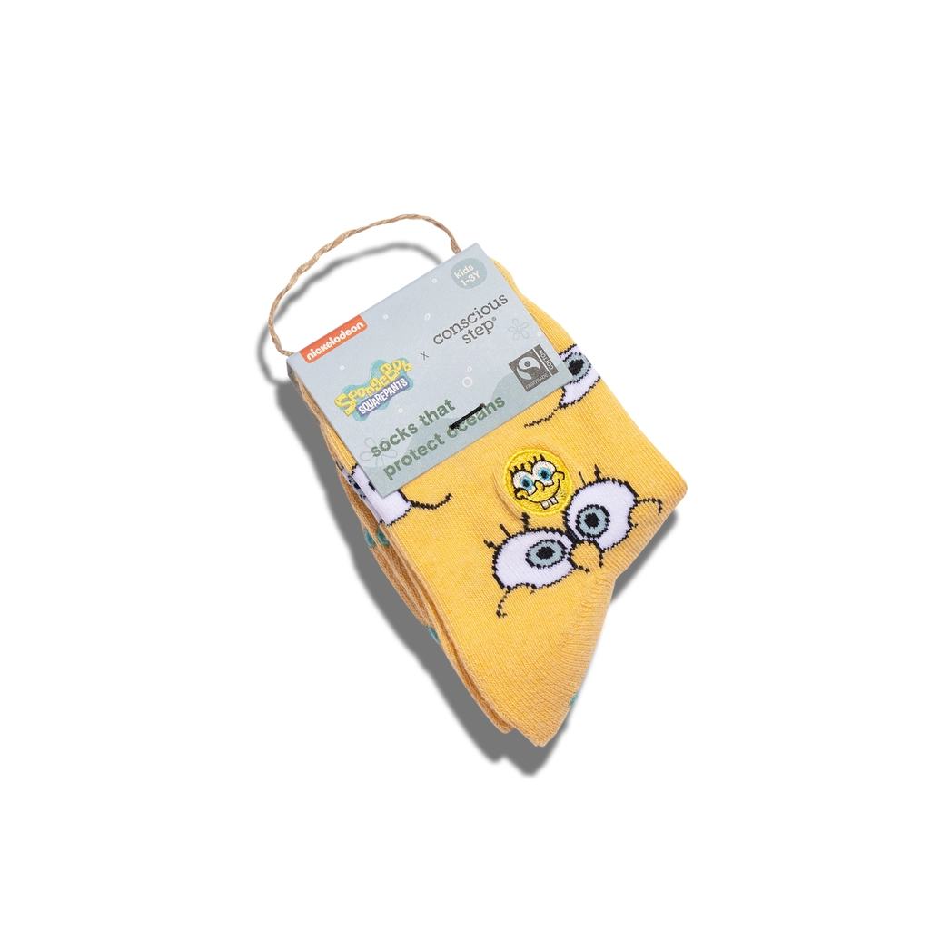 Spongebob Kids Socks That Protect Oceans