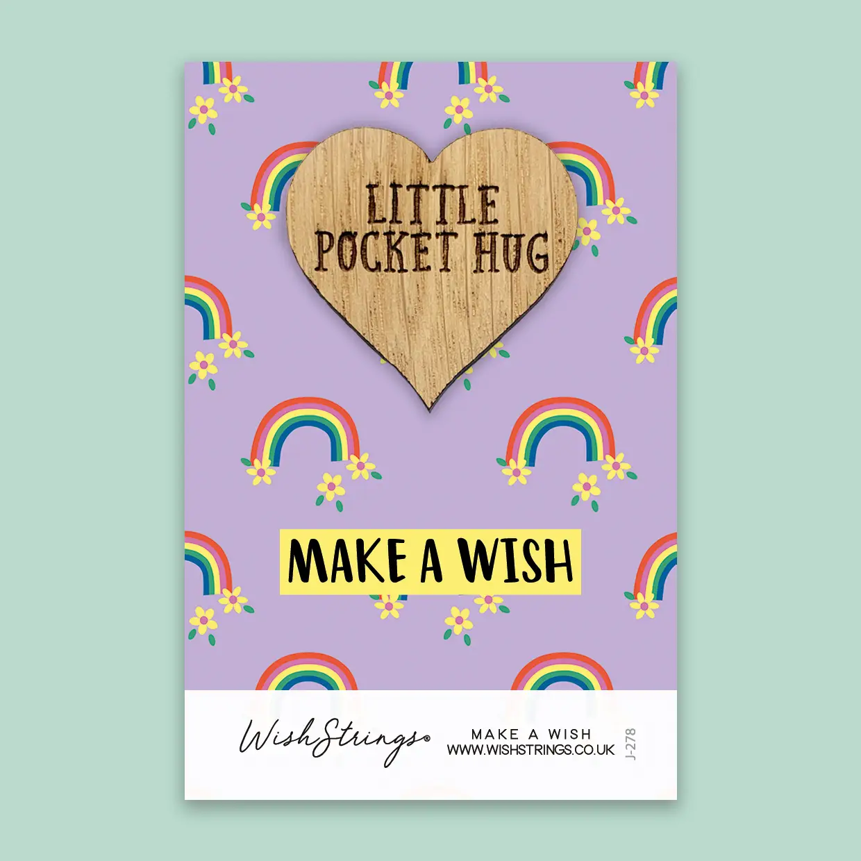 Pocket Hug Rainbow Make Wish
