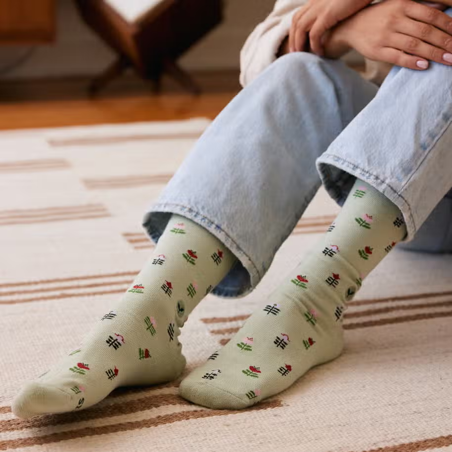 Socks That Plant Trees Tulips