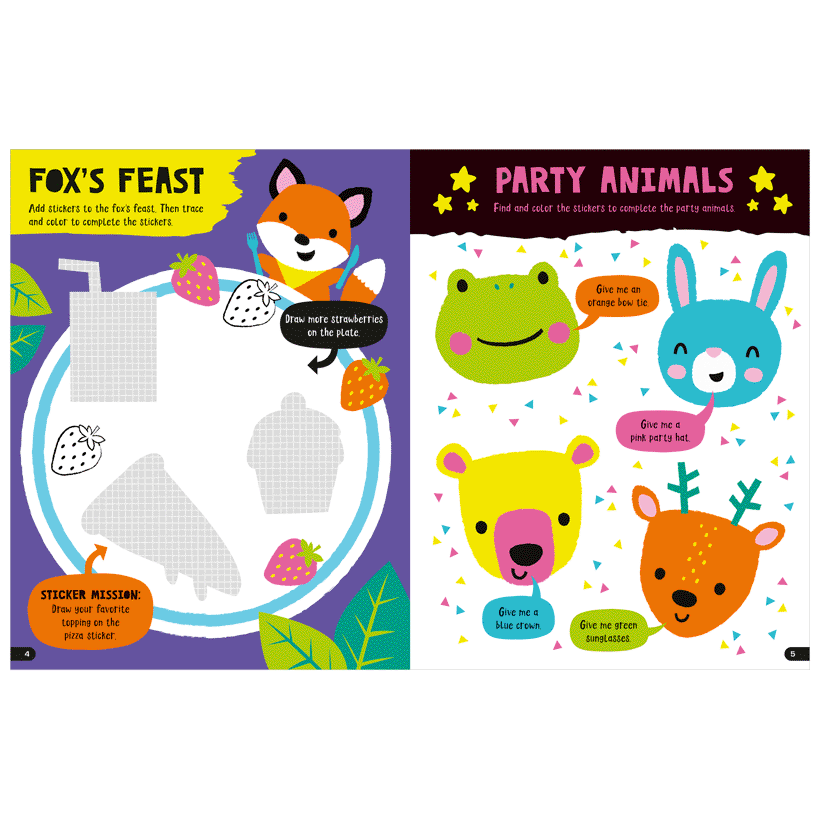 Amazing Animals Activity Book