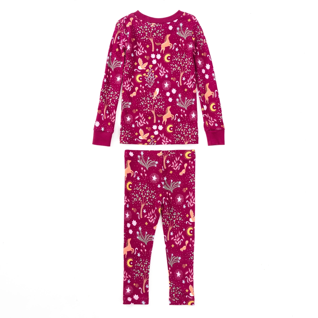 Girls Woodland Dreams Bamboo Blend Pajamas