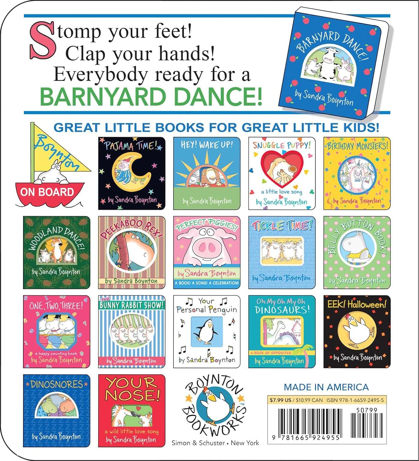 Barnyard Dance! Board Book