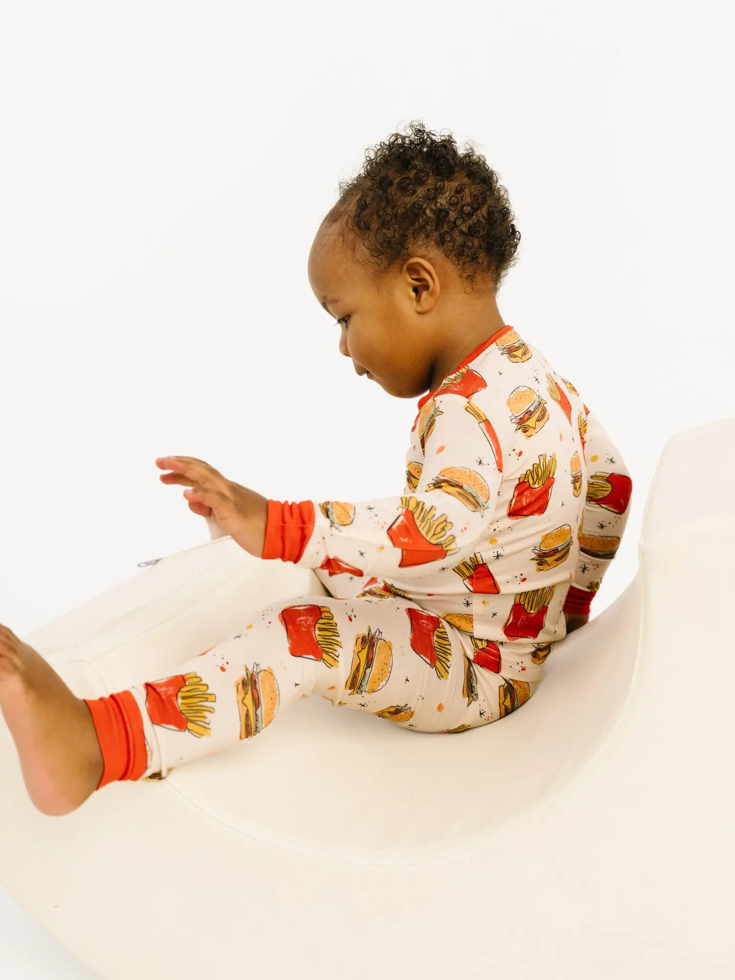 Kids Cheeseburger Meal Bamboo Pajamas