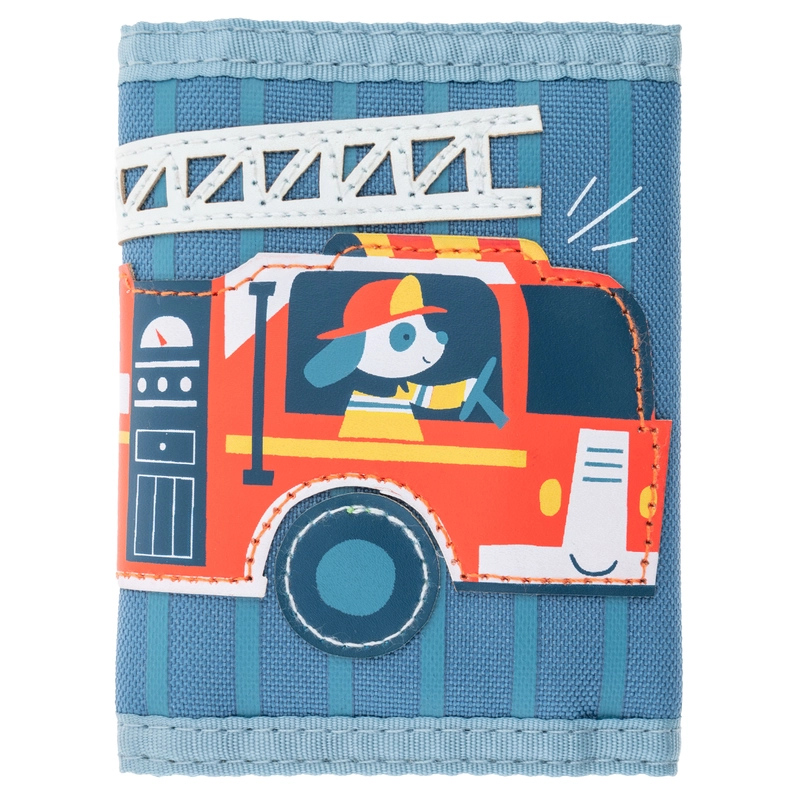 Kids Trifold Wallet - Fire Truck
