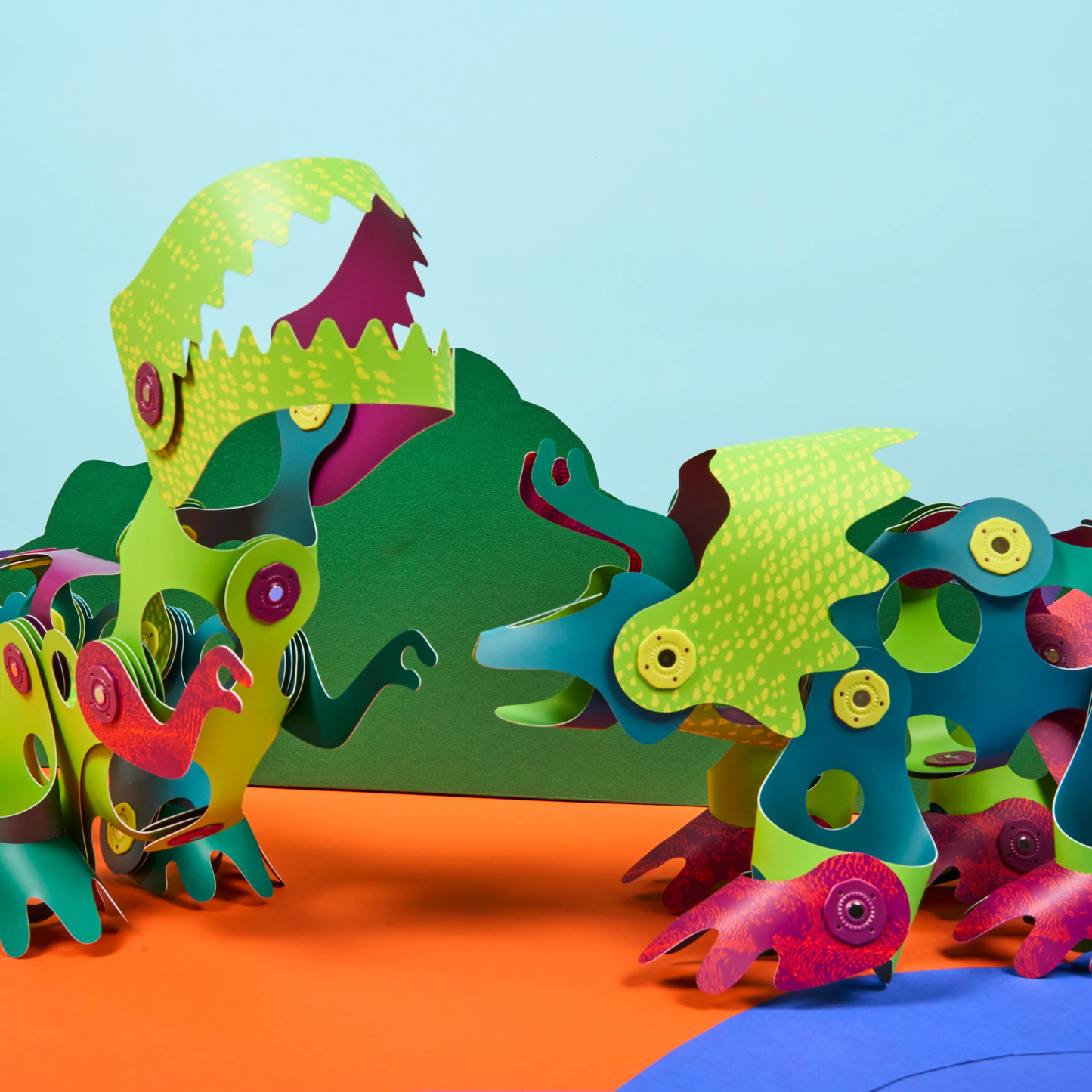 Clixo Dino Adventure Magnetic Toy Set