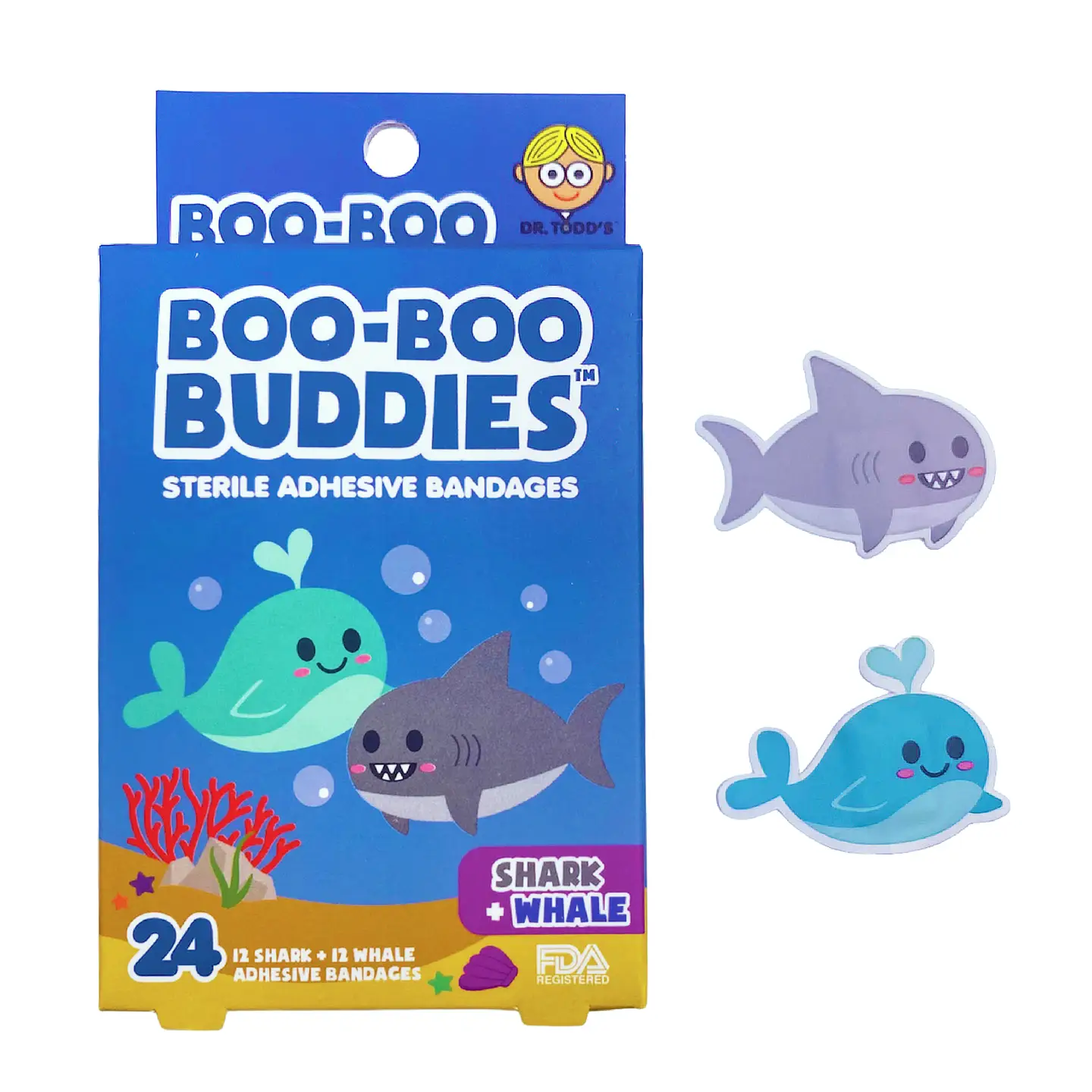 Boo-Boo Buddies Adhesive Bandages
