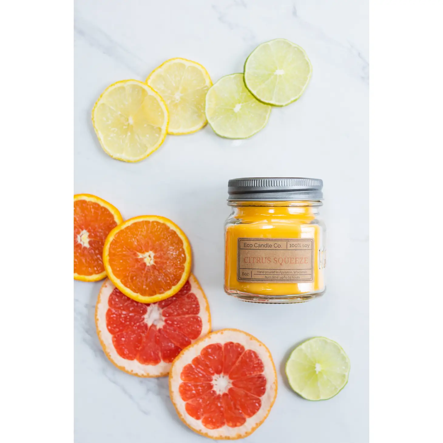 Mason Candle Citrus Squeeze