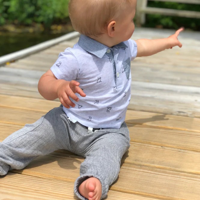 Baby Bosun Gauze Pants