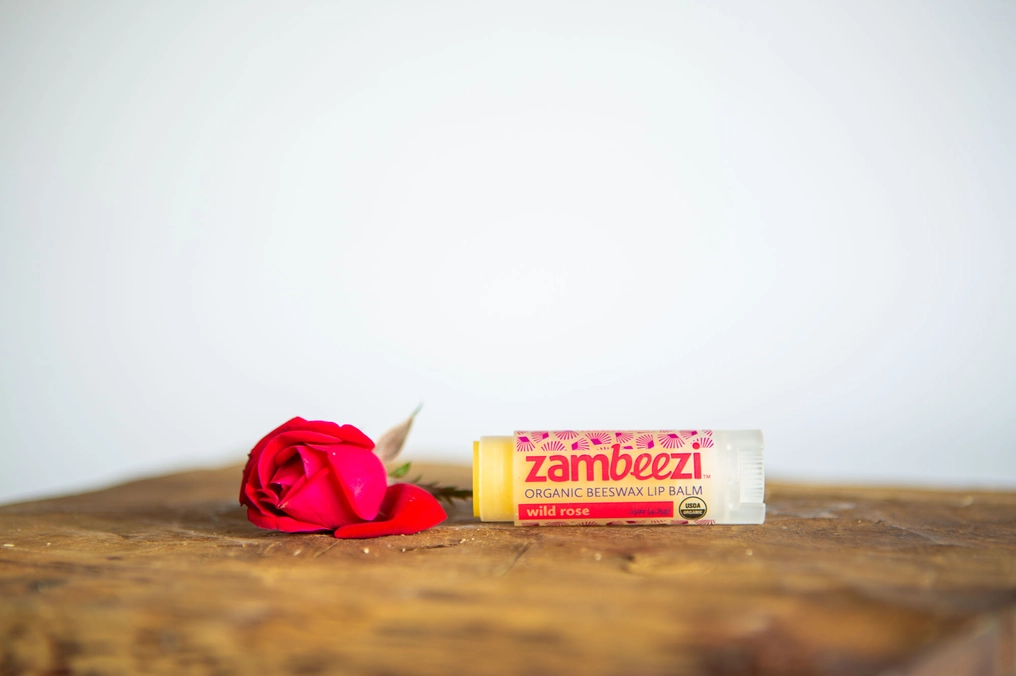 Zambeezi Wild Rose Lip Balm