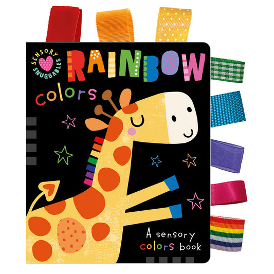 Sensory Snuggables Rainbow Colors Board Book