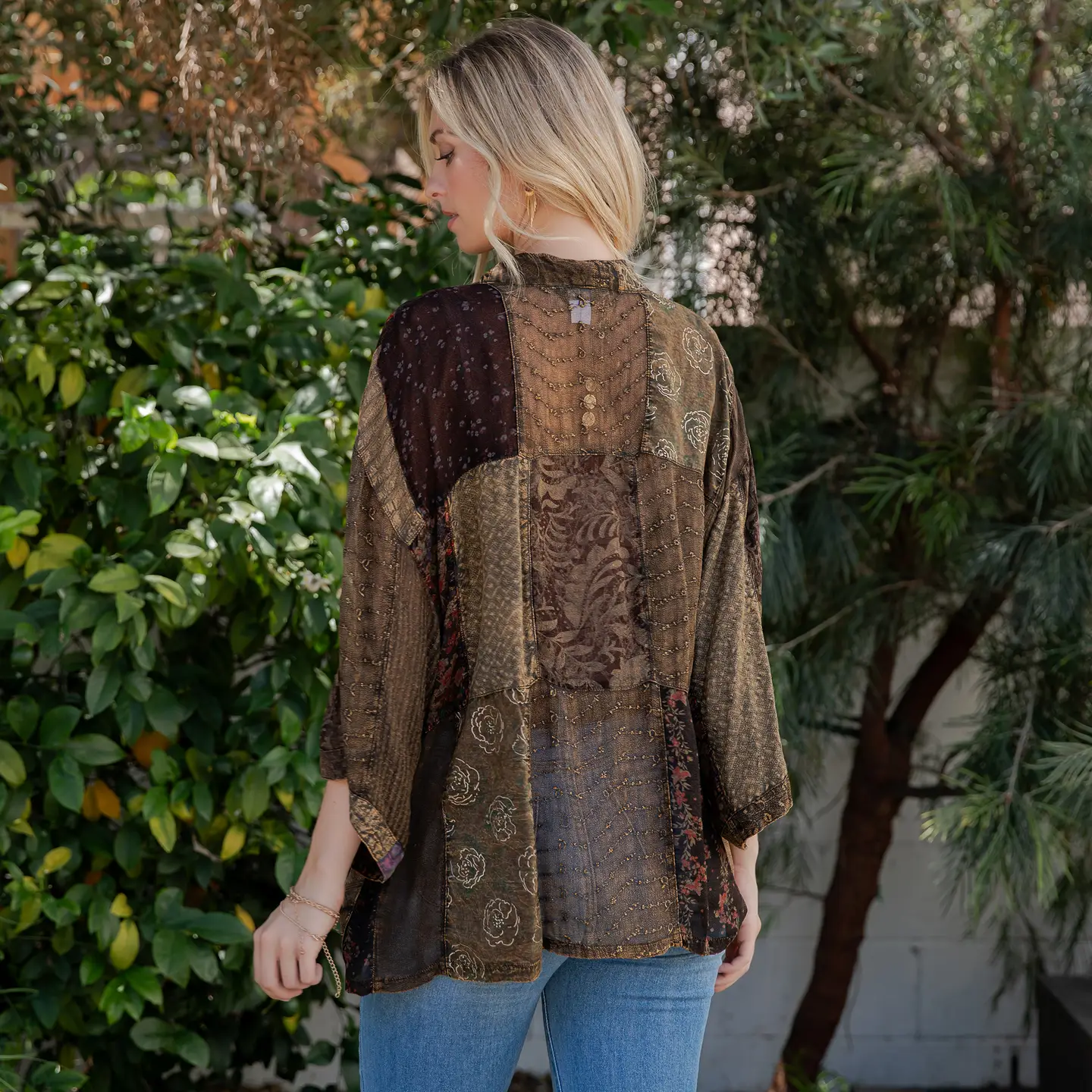 Mix N' Match Patchwork Kimono