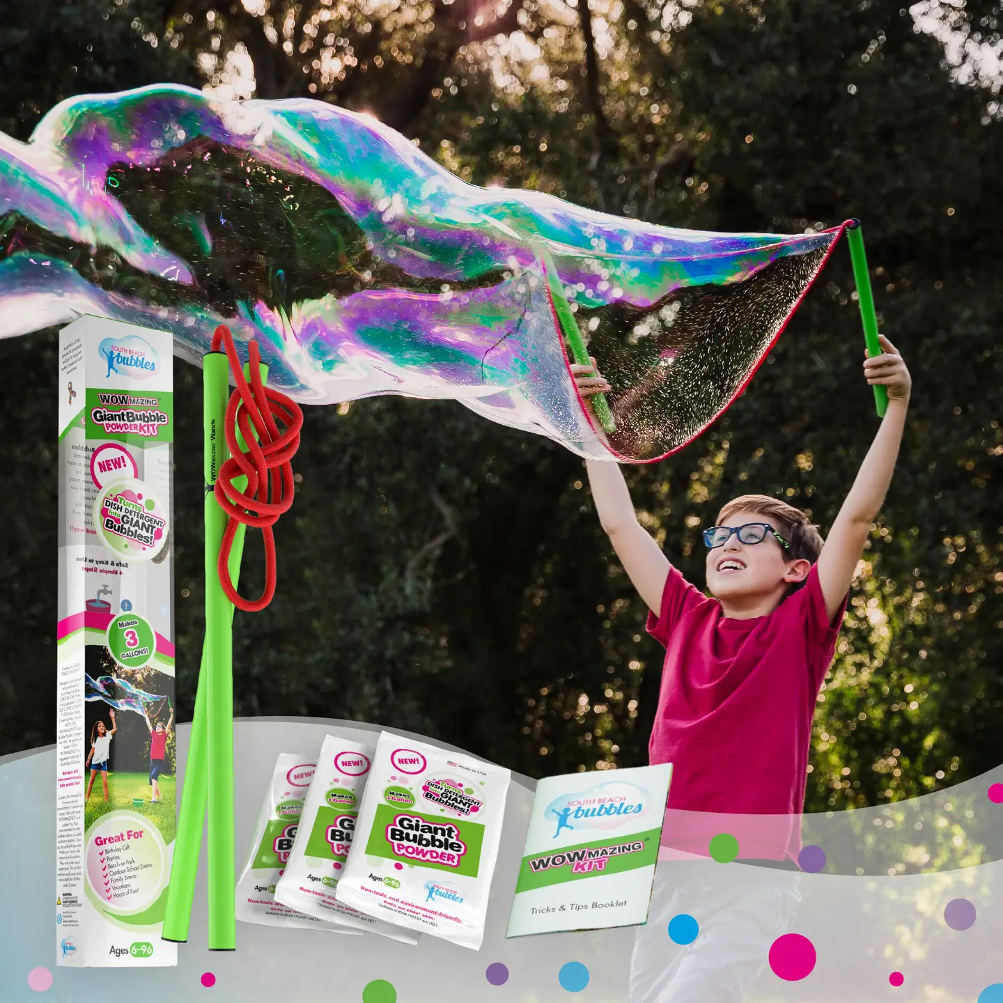 WOWmazing Giant Bubble Kit