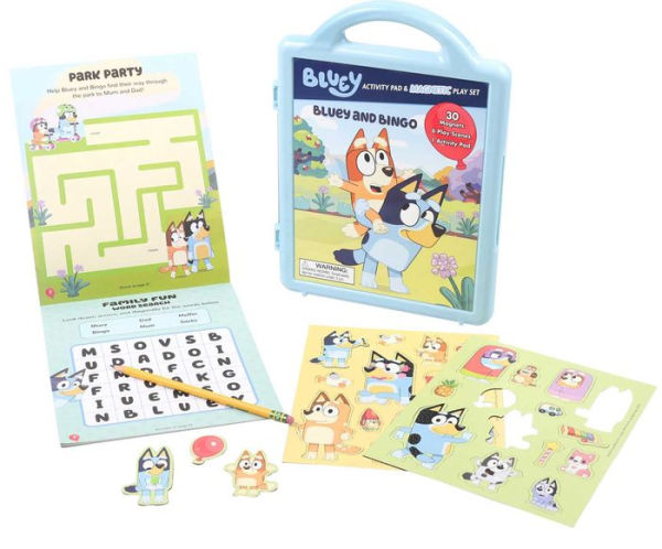 Bluey & Bingo Magnetic Play Set
