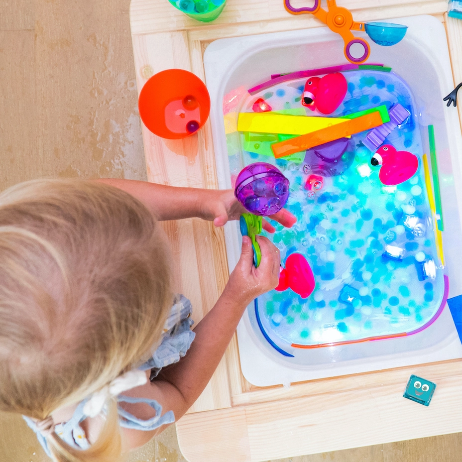 Blue Glo Bath Squares