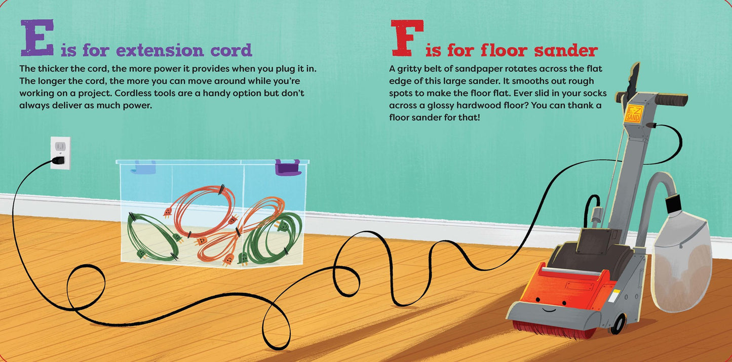 Power Tool Alphabet Board Book