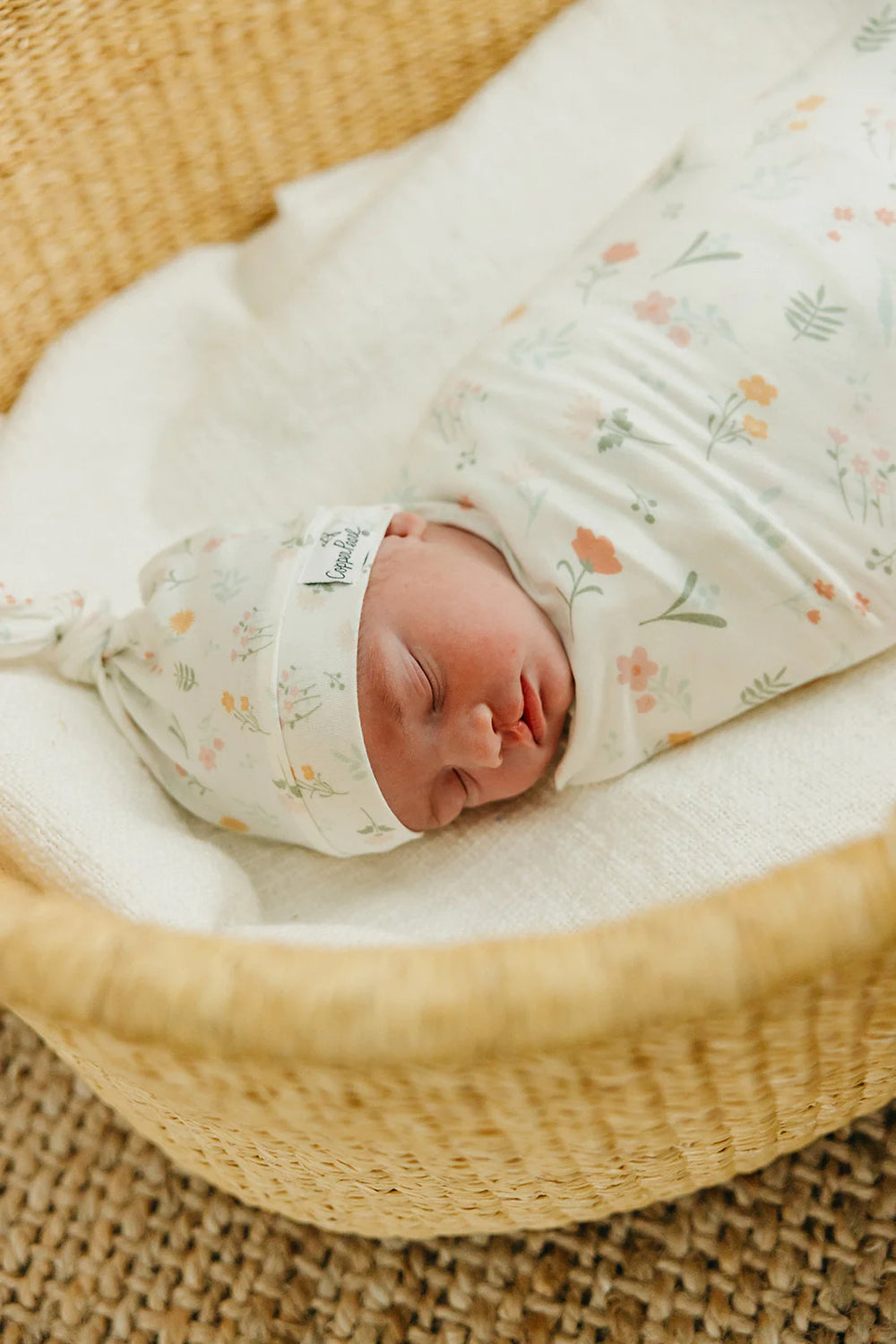 Top Knot Hat - Mabel Floral