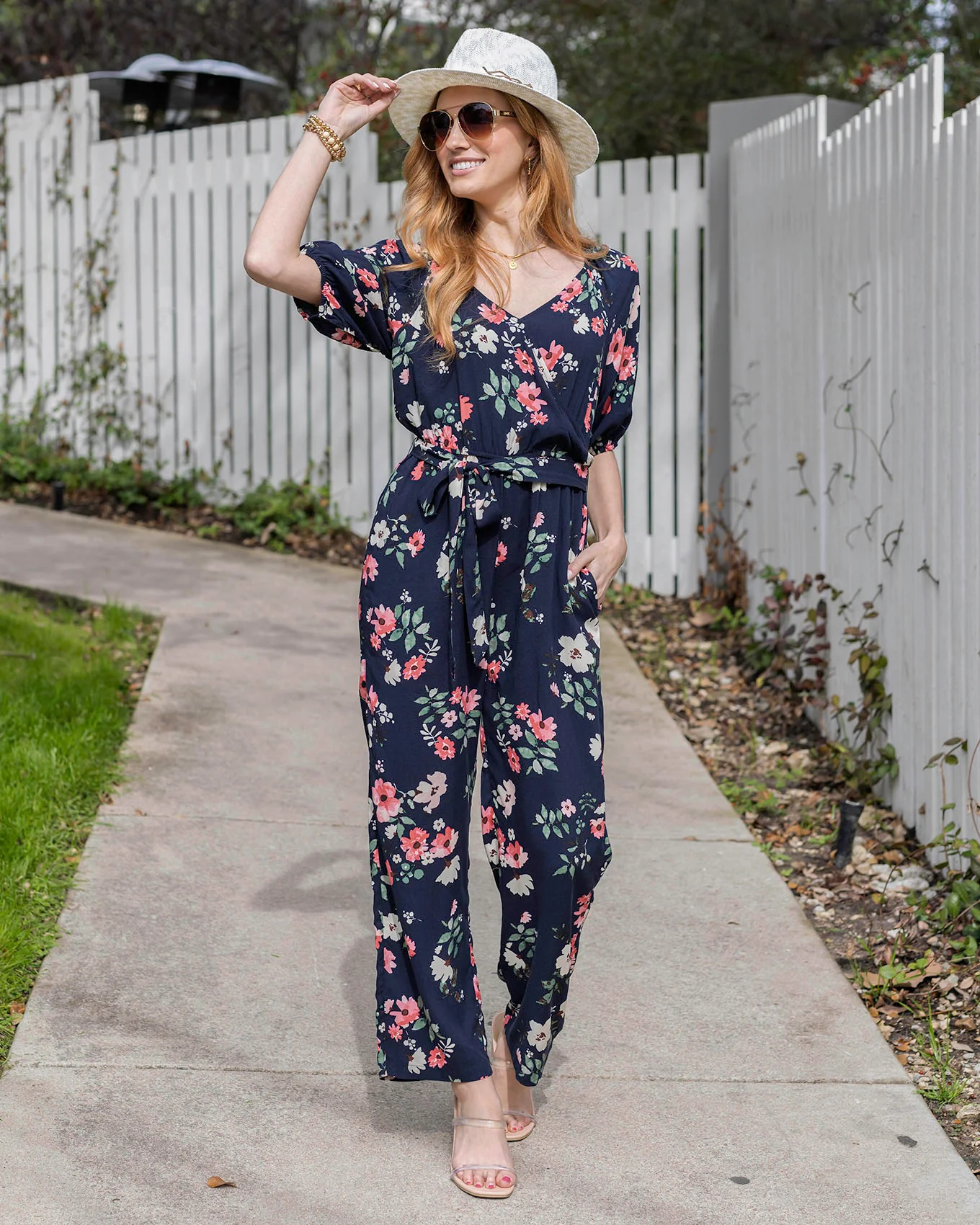 Floral Jumpsuit