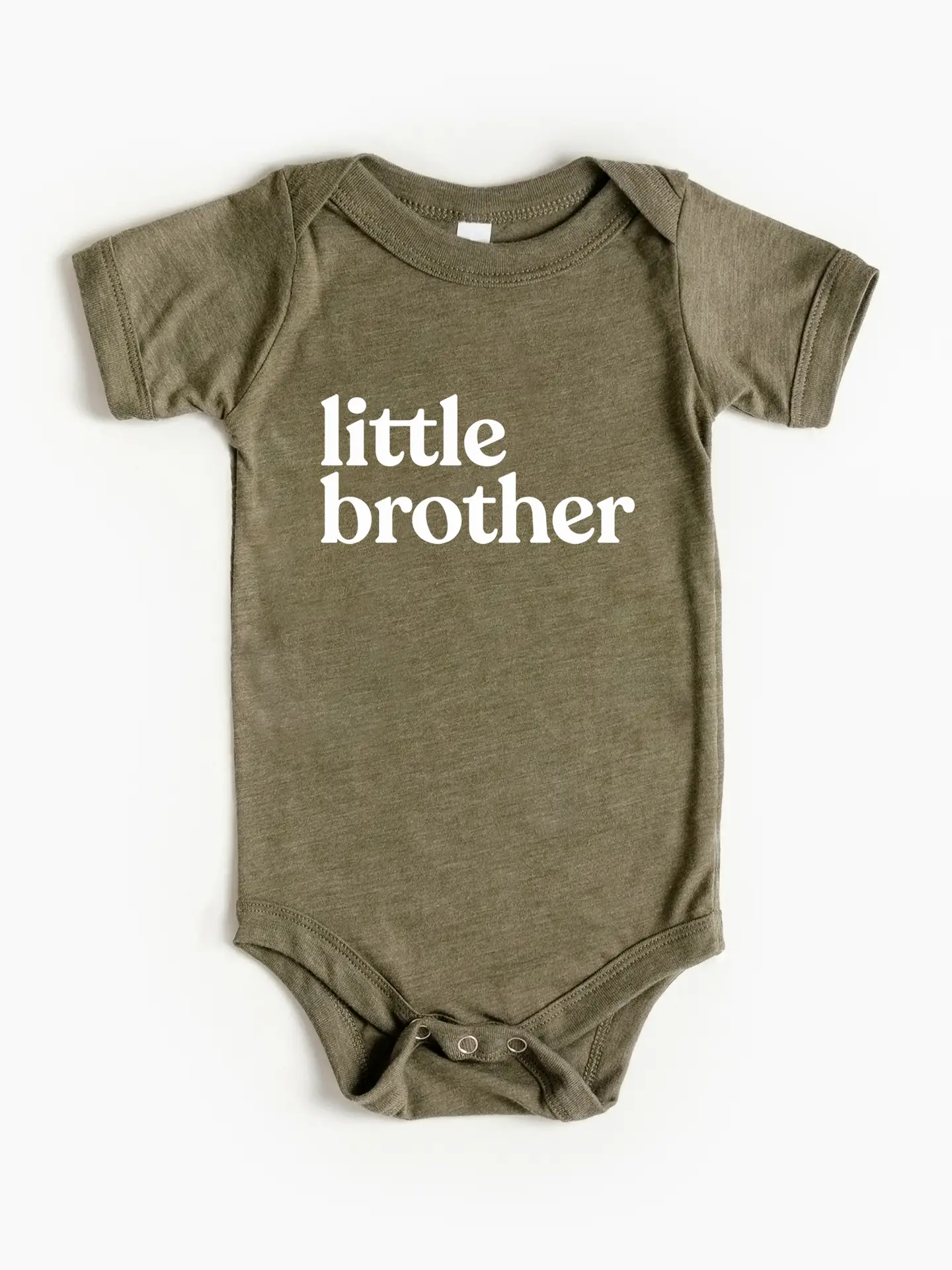 Little Brother Baby Onesie