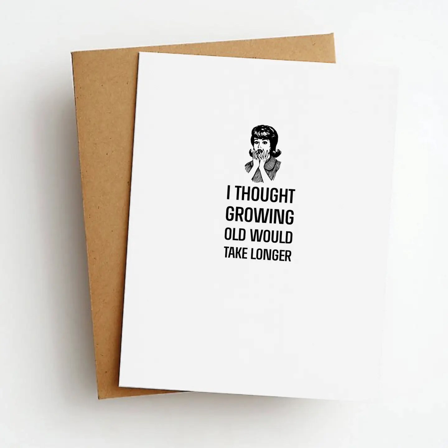 Growing Old Take Longer Birthday Card