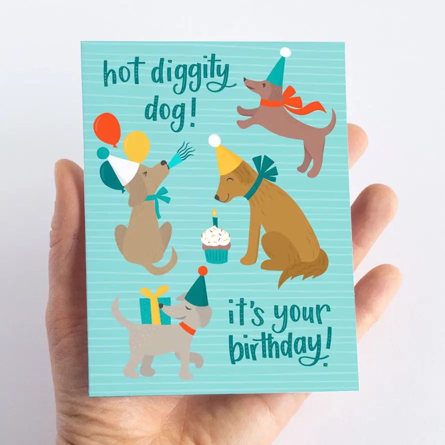 Hot Diggity Dog! Card