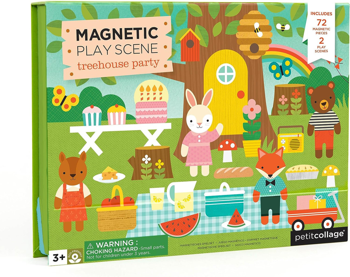 Magnetic Play Scene Treehouse Party