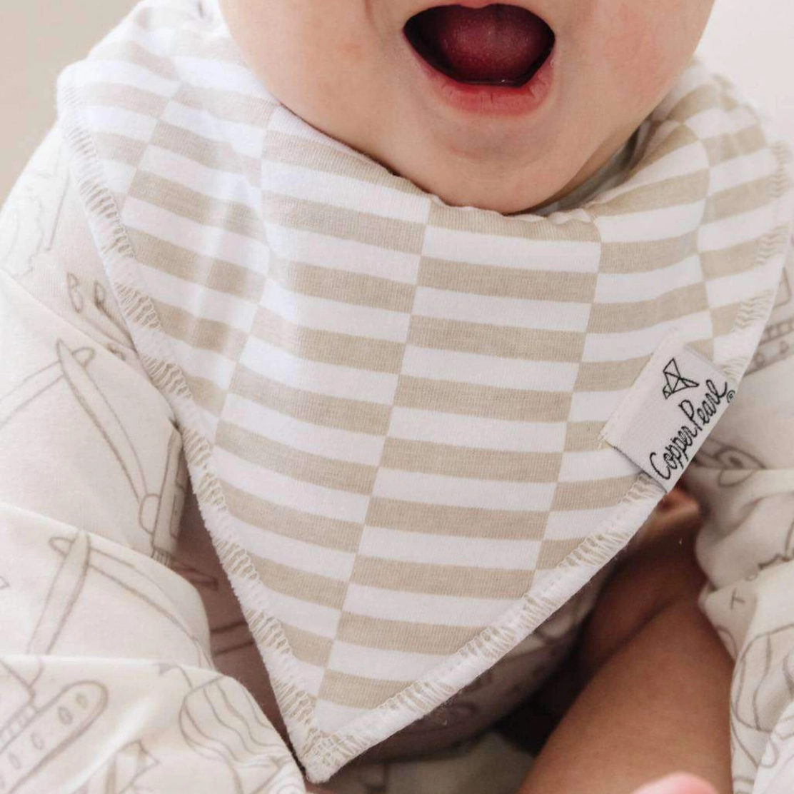 Gage Baby Bandana Bib Set 4pk