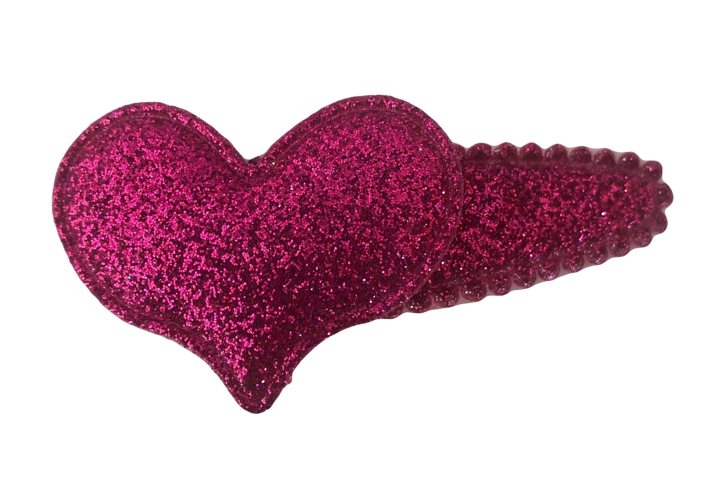 Puffy Heart Girls Hair Clip