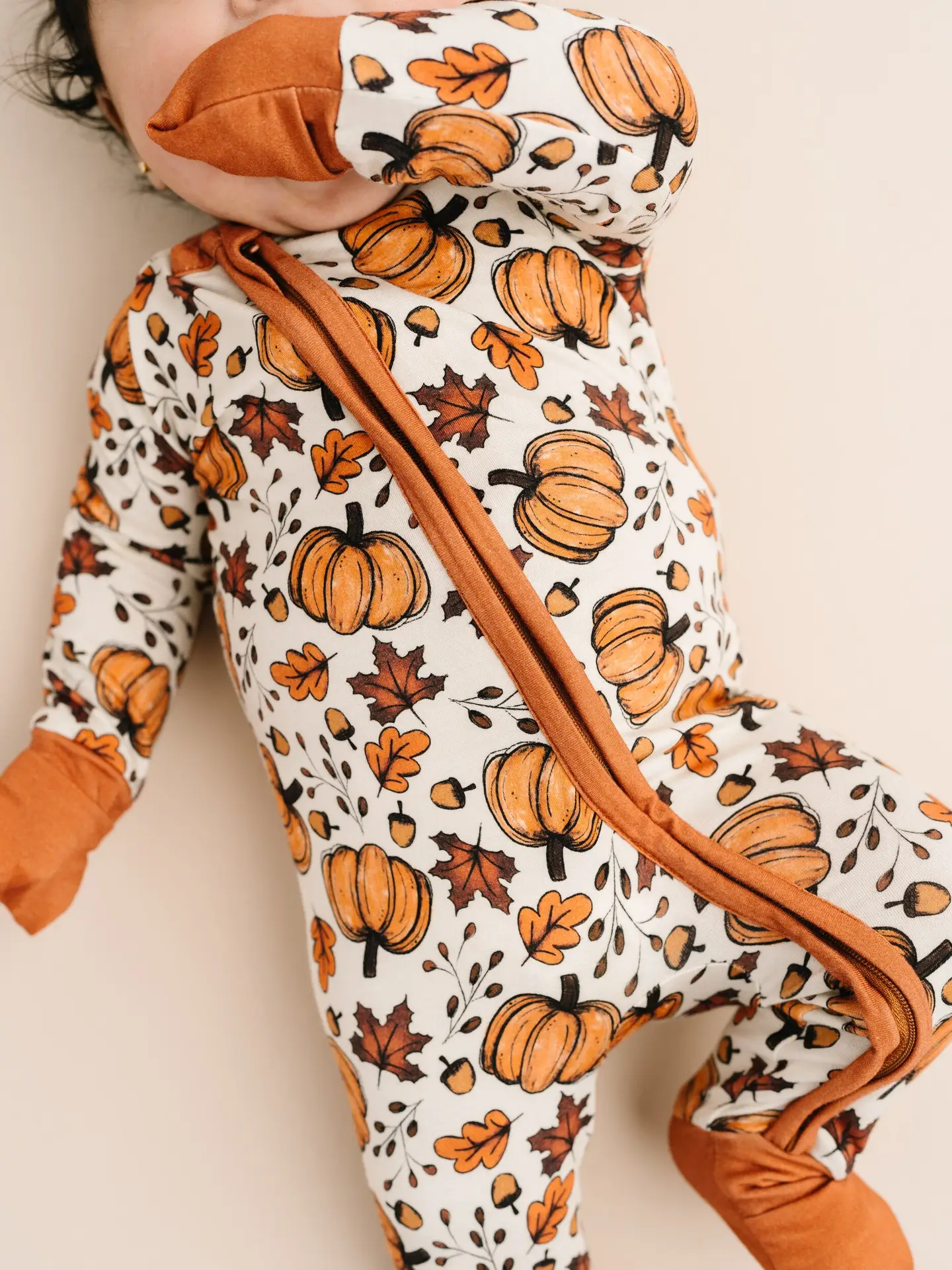 Pumpkin Harvest Bamboo Sleeper