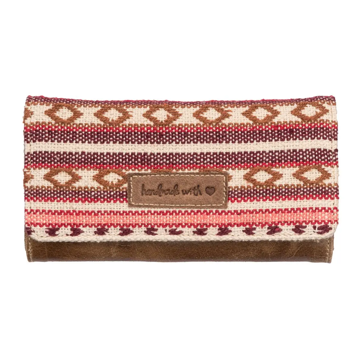 Rhubarb Striped Wallet