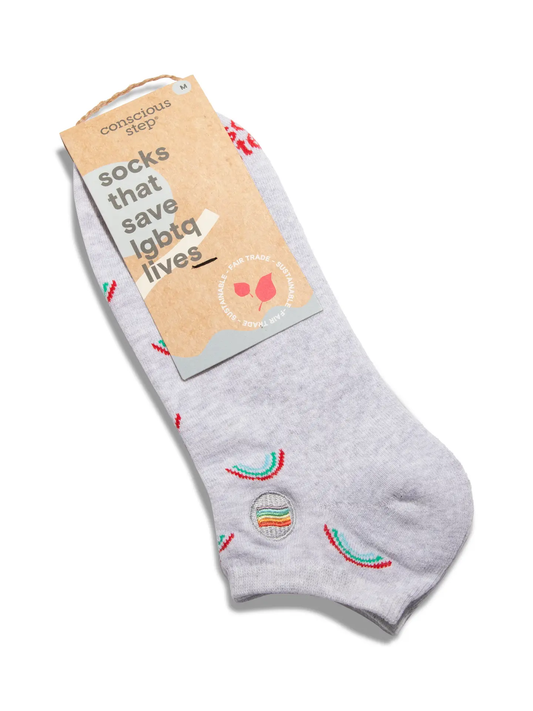 Ankle Socks That Save LGBTQ Lives - Rainbows