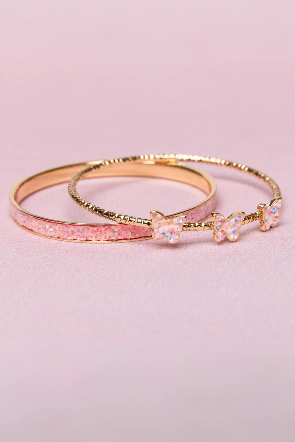 Girls Butterfly Bangle Bracelets