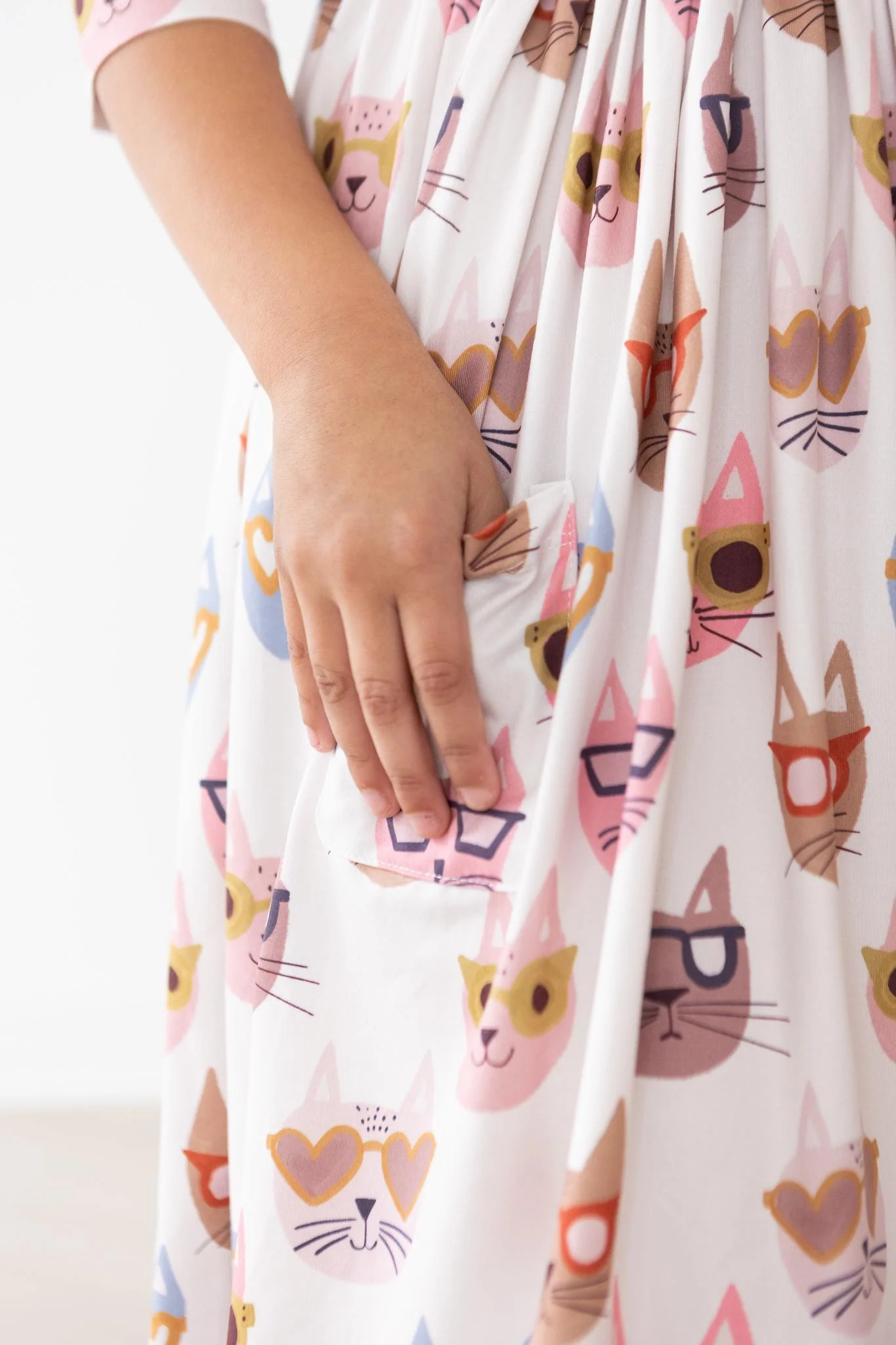 Girls Cattitude Twirl Dress