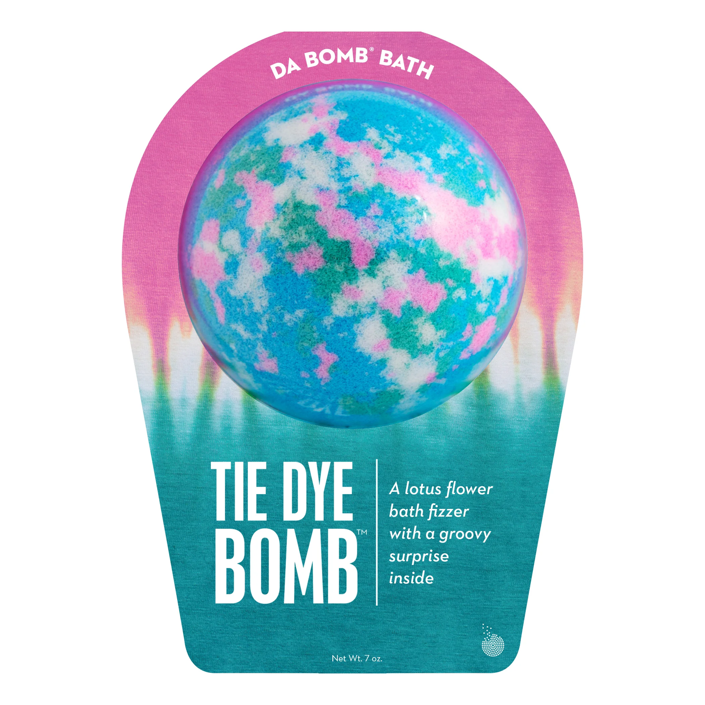 Bath Fizzer - Tie Dye Bomb Blue